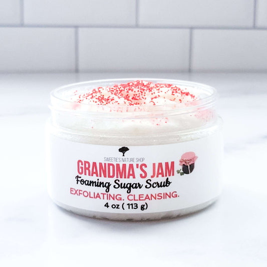 Grandma's Jam Foaming Sugar Scrub