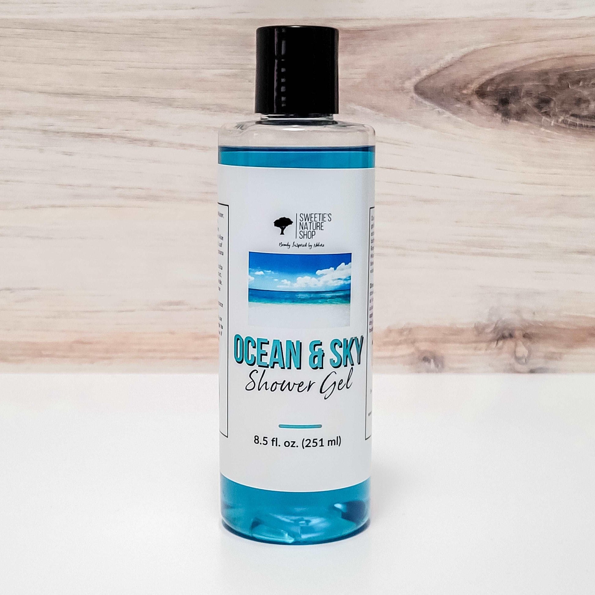 Ocean & Sky Shower Gel - Sweetie's Nature Shop