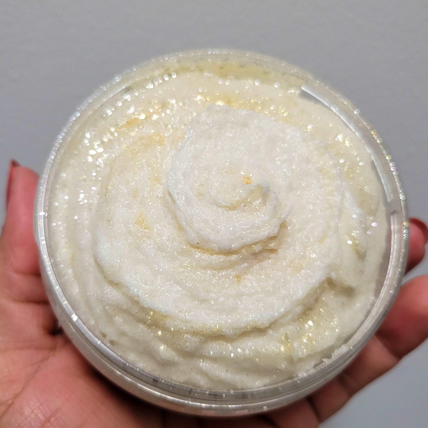 White Cashmere Foaming Sugar Scrub - Sweetie's Nature Shop